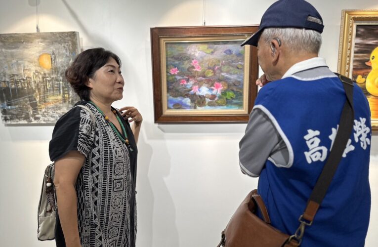 九三軍人節前夕　高雄榮家藝勇軍參訪　「高藝第一」聯展