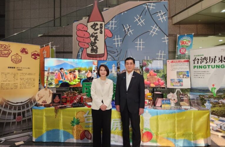 周春米率團回訪日本鹿兒島 台日友好更進一步