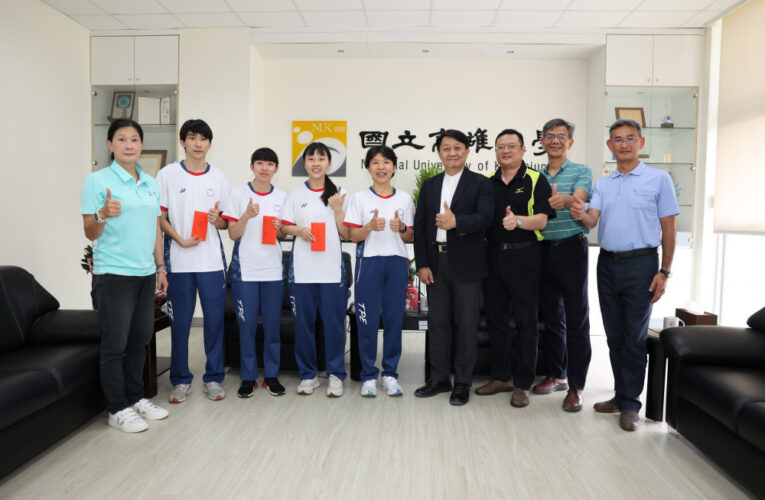 高雄大學桌球隊揚威巴黎帕運│王明月師徒摘銀奪銅創佳績