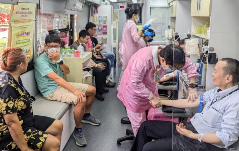 中油煉製響應全台血荒 發起「油人愛無限」捐血活動