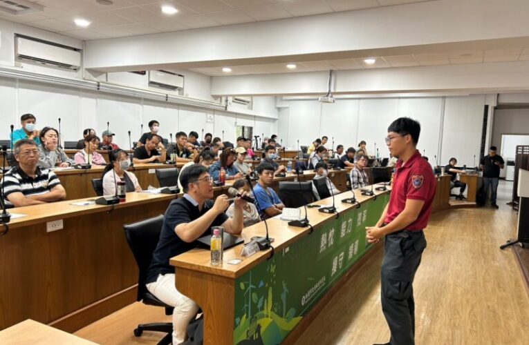 海岸及資源循環工程處辦教育訓練　提升資源循環業者環保消防安全意識