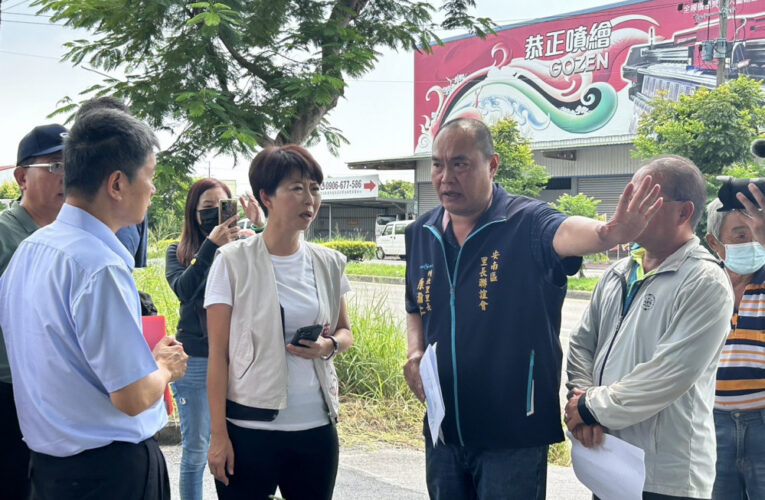 立法委員陳亭妃爭取州北里水圳綠美化工程2500萬