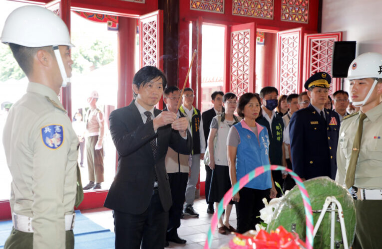 南市公祭革命先烈暨陣亡將士秋祭  殉職士官長林俊榮入祀南區忠烈祠