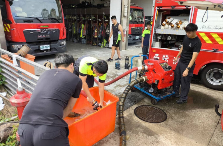 山陀兒颱風來襲　竹市應變中心二級開設嚴陣以待
