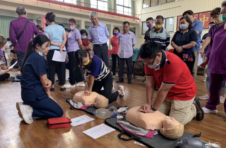 中彰榮家CPR＋AED急救訓練強化救護能力