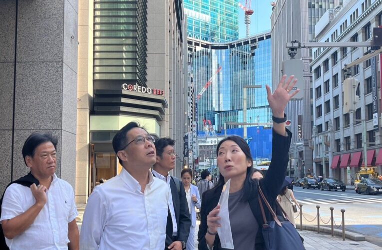 中市經發局赴日訪東京巨蛋　汲取三井不動產成功商業模式