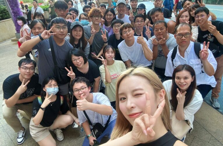 說到做到！ELKIE 莊錠欣南下大啖美食兼幫學生圓夢