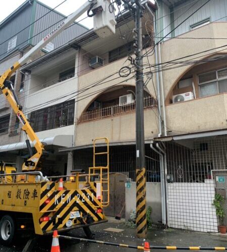 台南大雷雨致停電 台電迅速搶修約1小時復電