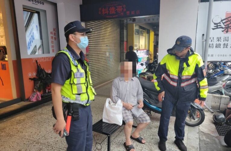 看踩舞入迷忘了愛車停在哪 豐原警獲報秒助老翁尋回