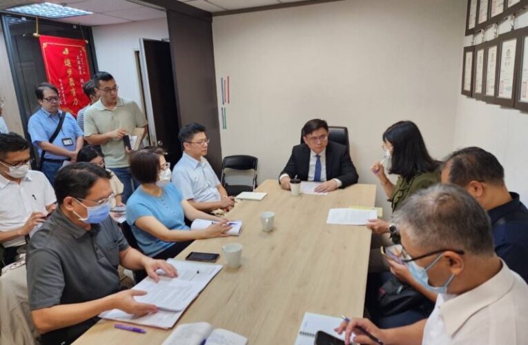 賴瑞隆邀部會研議災後復建經費並籲儘速到位