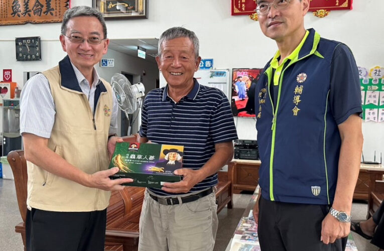輔導會鄭陽光率隊輔訪金門榮服處