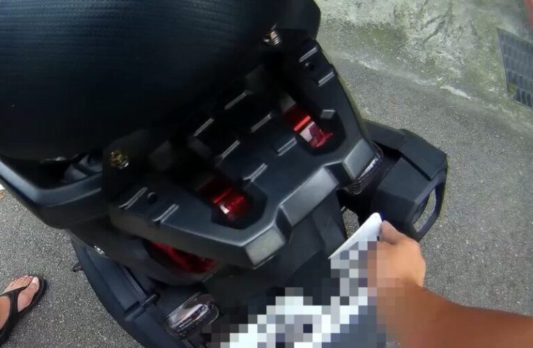 男子未依規定左轉遭攔 下車竟同時說了「大實話」