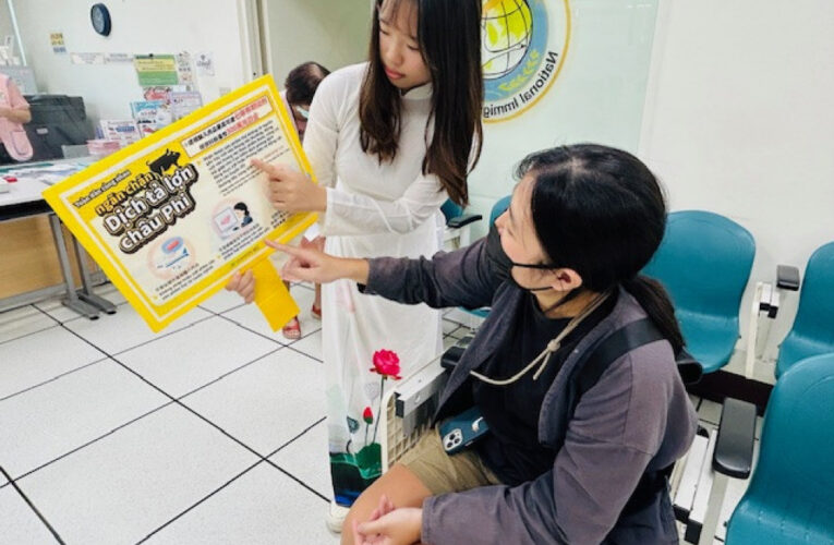 彭苡寧獲移民署擔任暑期志工 新住民2代通過越南語高級檢定受肯定