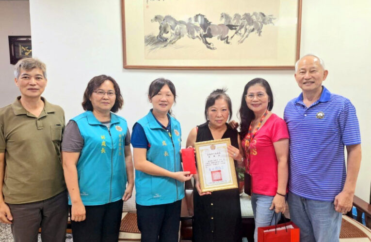 旅美成功企業家感佩築路英雄 善心認養嘉義自強學子鼓勵向學