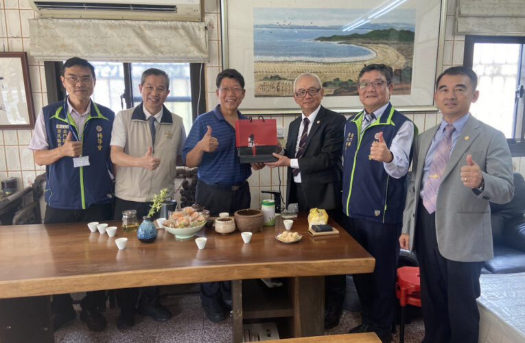 輔導會陳進廣拜訪金門社福退協 感謝協助照顧榮民眷
