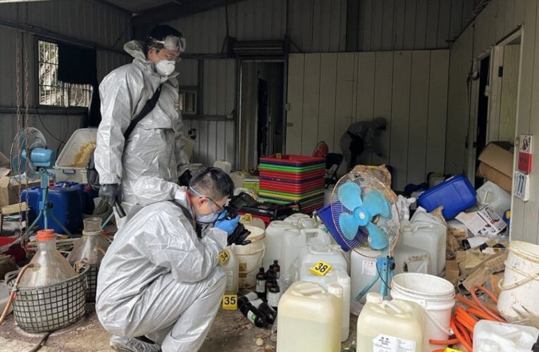 南投警抽絲剝繭鍥而不捨 偵破深山工寮製毒案