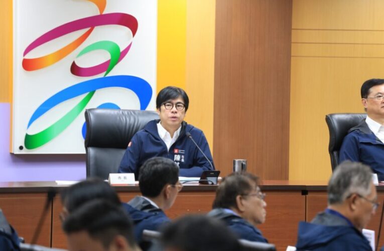 陳其邁感謝全民總動員團結互助力拚修復