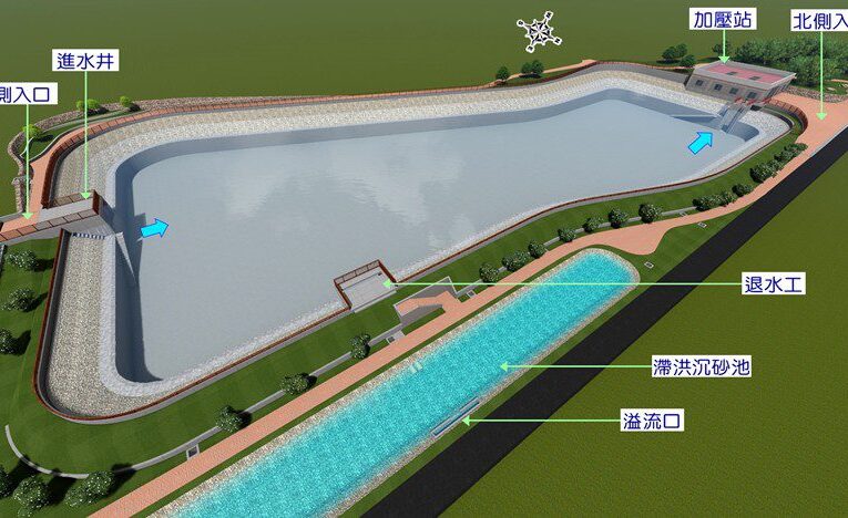 白冷圳擴大灌溉服務重要里程碑　中興嶺調整池新建工程啟動