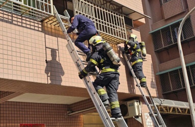 鐵窗留活動式「開口」高市消防局:危急時刻成為第二活命出口