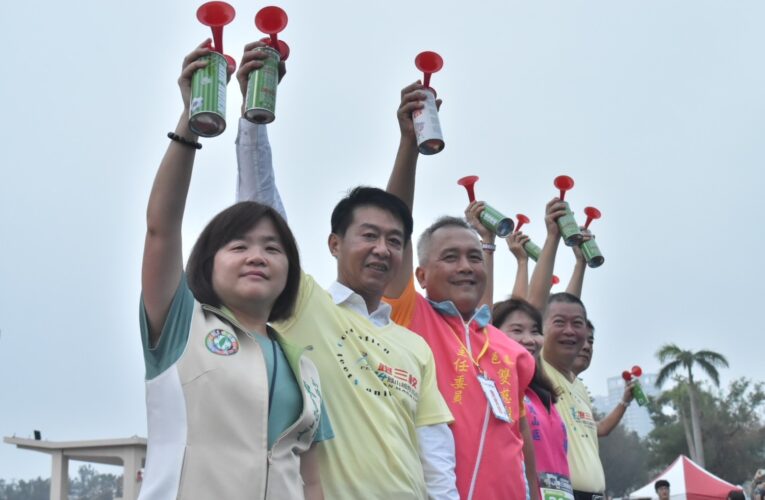 睽違三年「鳳山跑三校越野馬拉松」開跑   許智傑:黃埔精神是鳳山的根本特色