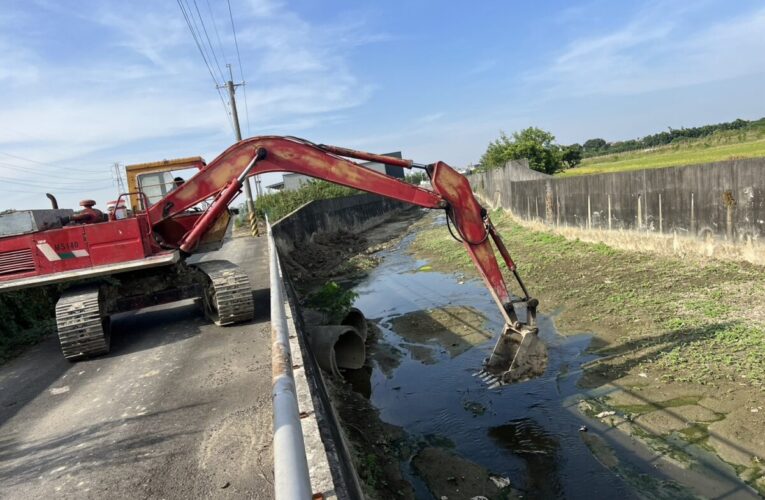 九鬮排水及陷後坑排水加強清淤 確保流域排水安全