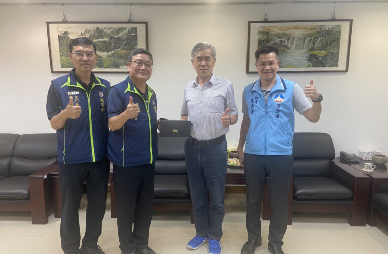 金門榮服處劉信義拜會地區警政消首長 強化關懷長者合作機制