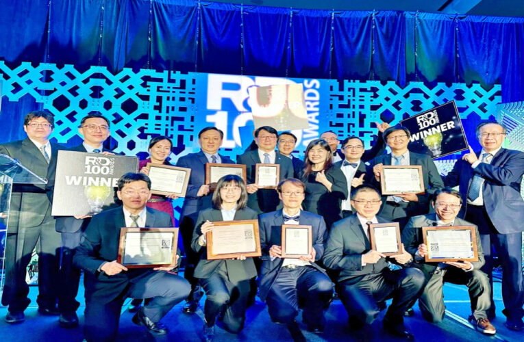 工研院研發技術閃耀國際　全球百大科技研發獎勇奪8項名列全球第三