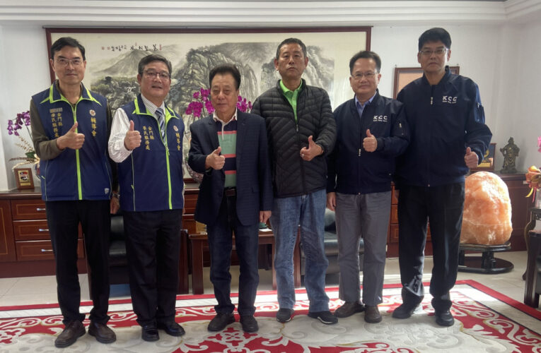 金門榮服處劉信義拜會議長洪允典強化合作機制
