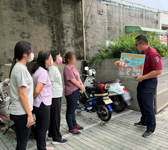 鋰電池使用需注意   消防岡山分隊安全事項報你知