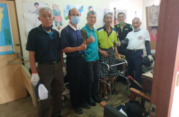 嘉義榮服處與慈濟攜手共善資源 服務百歲單身榮民