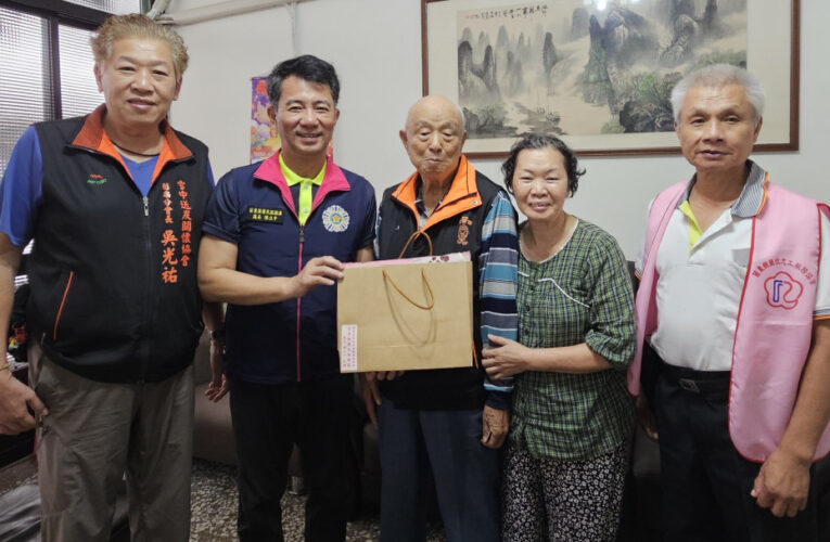 苗栗榮服處團隊任務編組 關懷慰問年長及傷殘榮民