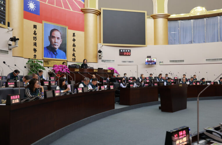 臺南市議會第4次定期會11/26-28議程變更為聯審市總預算案