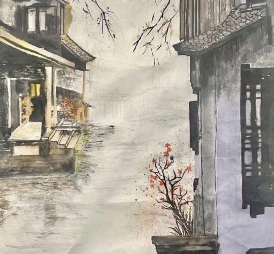 《頤養天年》c畫作暗喻人應在年華漸老時回歸本真擺脫對物質的依戀（菩提奶奶專欄）