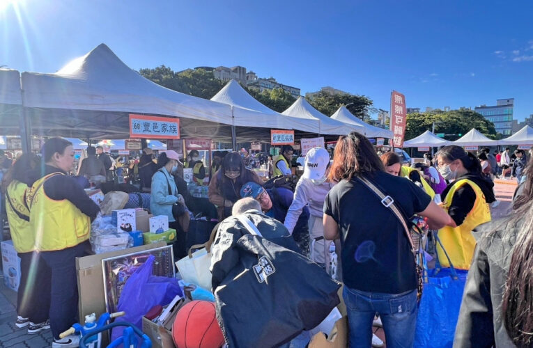 響應家扶中心園遊會　豐邑機構攜手社區住戶義賣用愛溫暖新竹