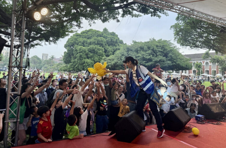 成大醫辦榕園草地音樂市集 員工與親友同樂放鬆身心