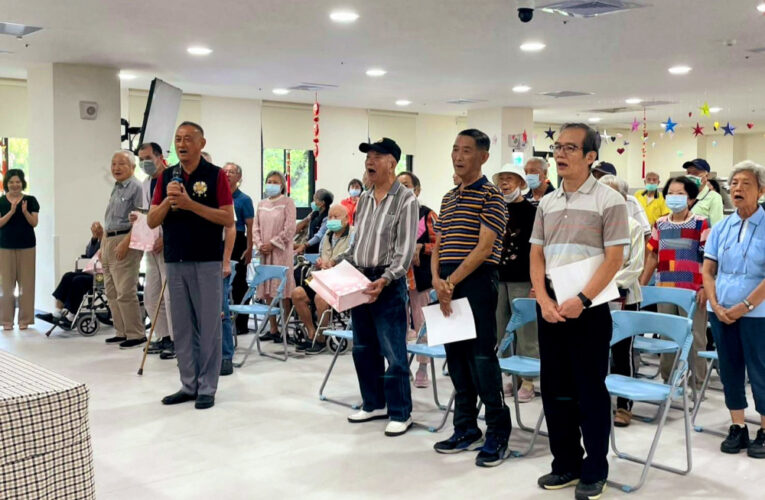 臺南榮家歡慶榮民節 向家區榮民英雄致敬