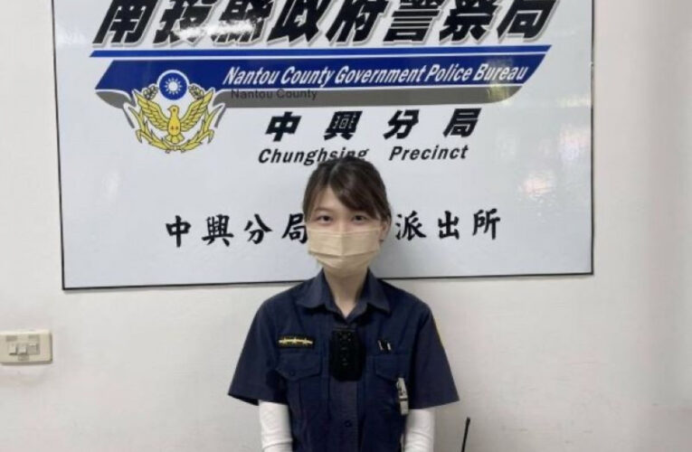 中興警林萱芸、梁莉捐 獲警局評選表現優異肯定