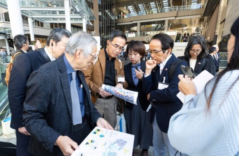 林欽榮率隊參訪大阪城市建設