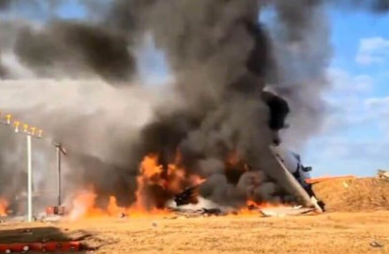 韓濟州航空墜毀務安機場　機上181人目前2人生還　疑鳥擊致起落架失效