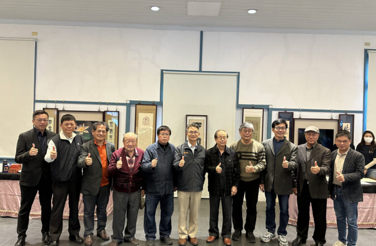 藝術大師李國殿攜手書法名家齊聚北門，共創鹽鄉藝文盛事