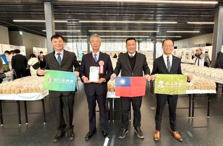 中市烏日區林凡閔農友勇奪日本第26屆米·食味分析鑑定競賽金賞大獎
