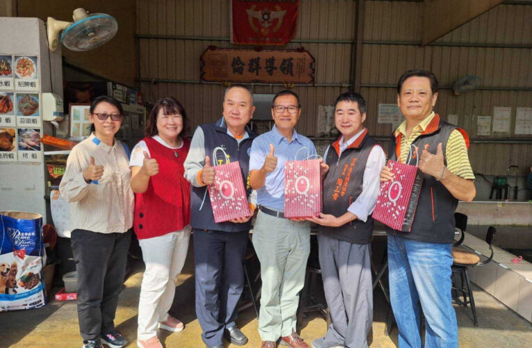白河榮家感謝雪中送炭關懷協會善舉 贈泰國蝦關懷住民
