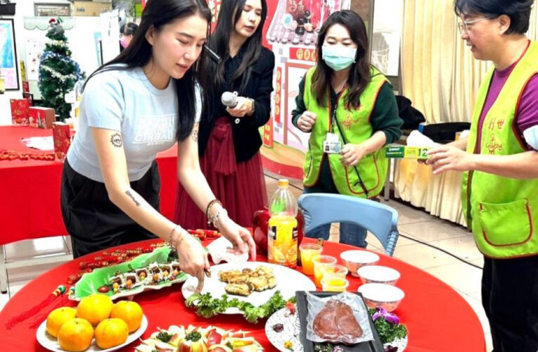 歲末年節金烏魚子獻愛　網紅美廚助斗六植物人