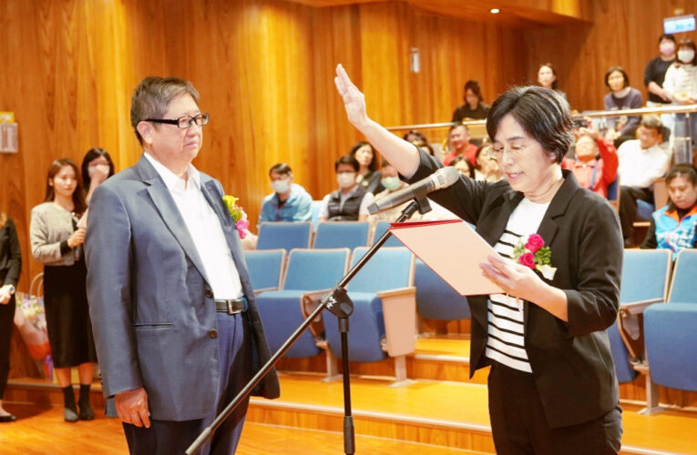 竹縣文化局長朱淑敏就職   楊文科縣長：迎接挑戰、推動文化傳承