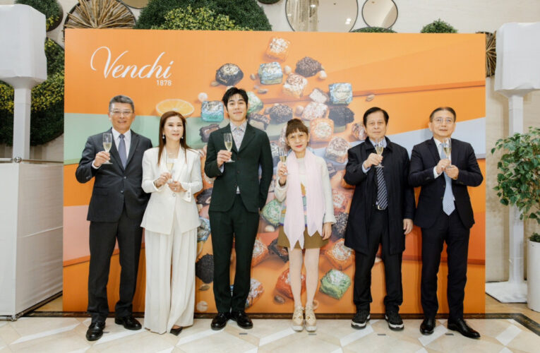 義大利百年巧克力品牌Venchi進駐台中大遠百 藝人詹懷雲共襄盛舉  奢華甜蜜新篇章正式揭幕