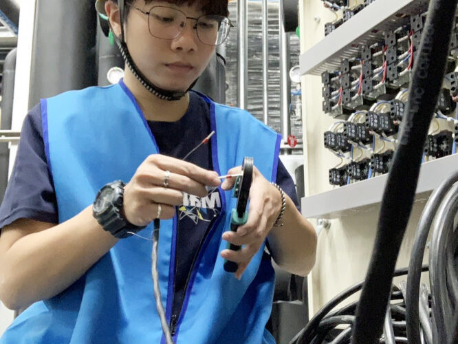 85年次防護員改行配電技師 她靠職訓換跑道