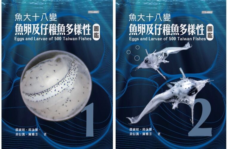 【海洋瑰寶】800頁鉅作面世！國海院打造台灣首部魚卵仔稚魚圖鑑⁠