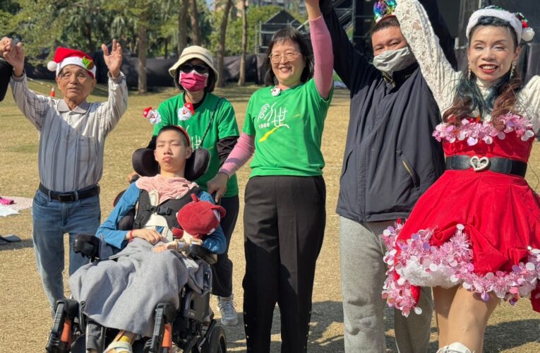 高都同濟會化身「聖誕好人」 支持植物人家庭的聖誕派對