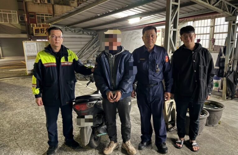 警專生助岡山警逮詐騙集團取簿手 查扣贓款逾萬元