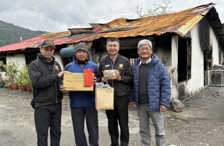 花蓮榮服處與欣欣水泥攜手關懷受災榮民